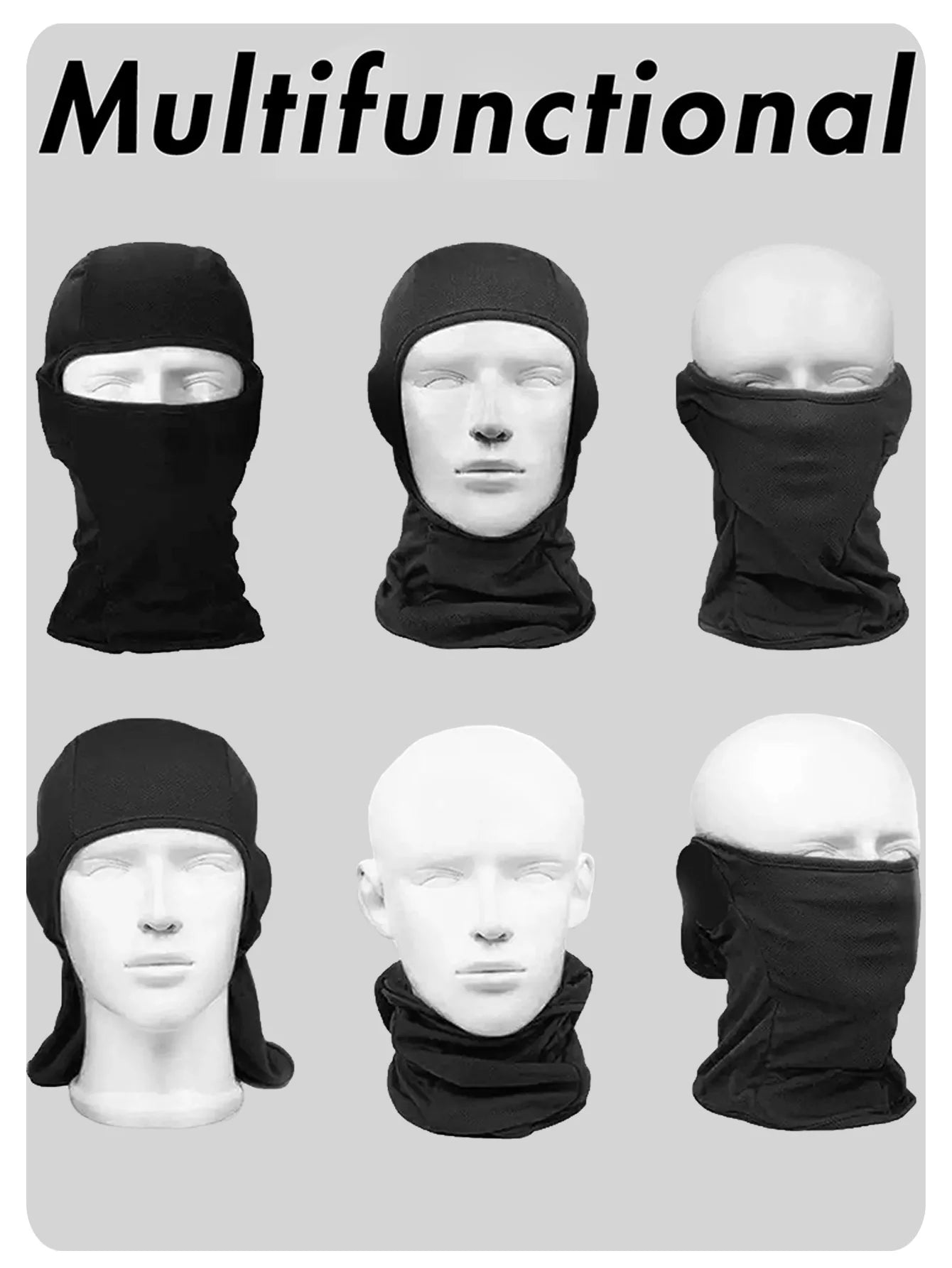 Motorcycle Balaclava Fashion Print Sun Protection Full Face Mask
