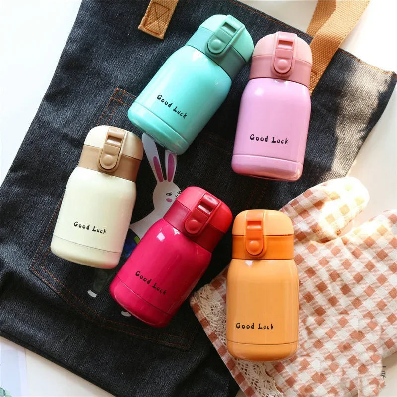 Mini Thermos Cup 200ml/360ml Pocket Cup Stainless Steel Thermal Coffee Mug Vacuum Flask