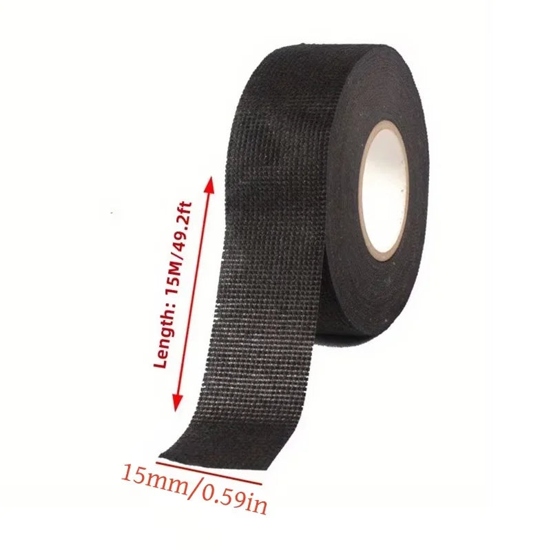 Car Engine Compartment Adhesive Tape High Temperature Resistance Insulation Flame Retardant Velvet Electrical Tape Cloth