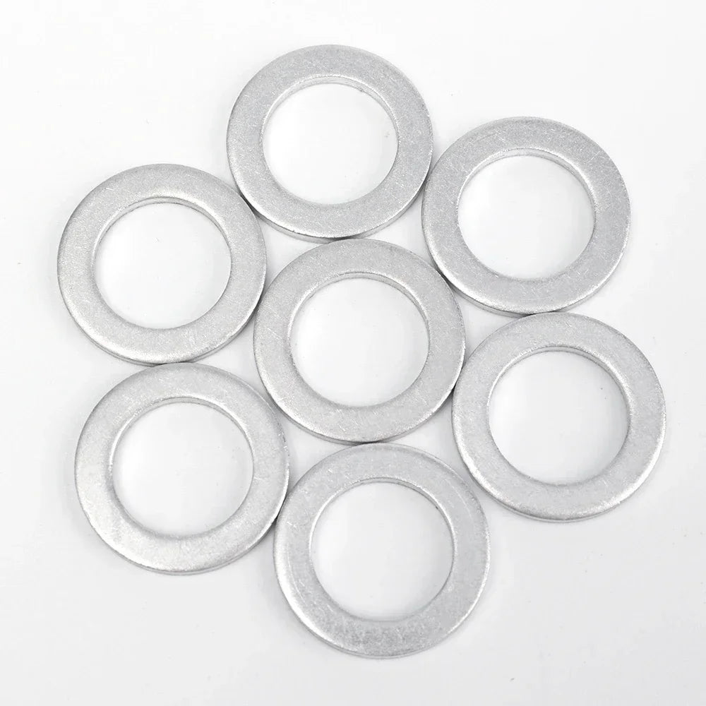 Honda Accord Aluminium Oil Drain Seal Gasket 14 mm I.D. Screw Washers For Honda Accord CR-V CR-Z 9410914000 94109-14000