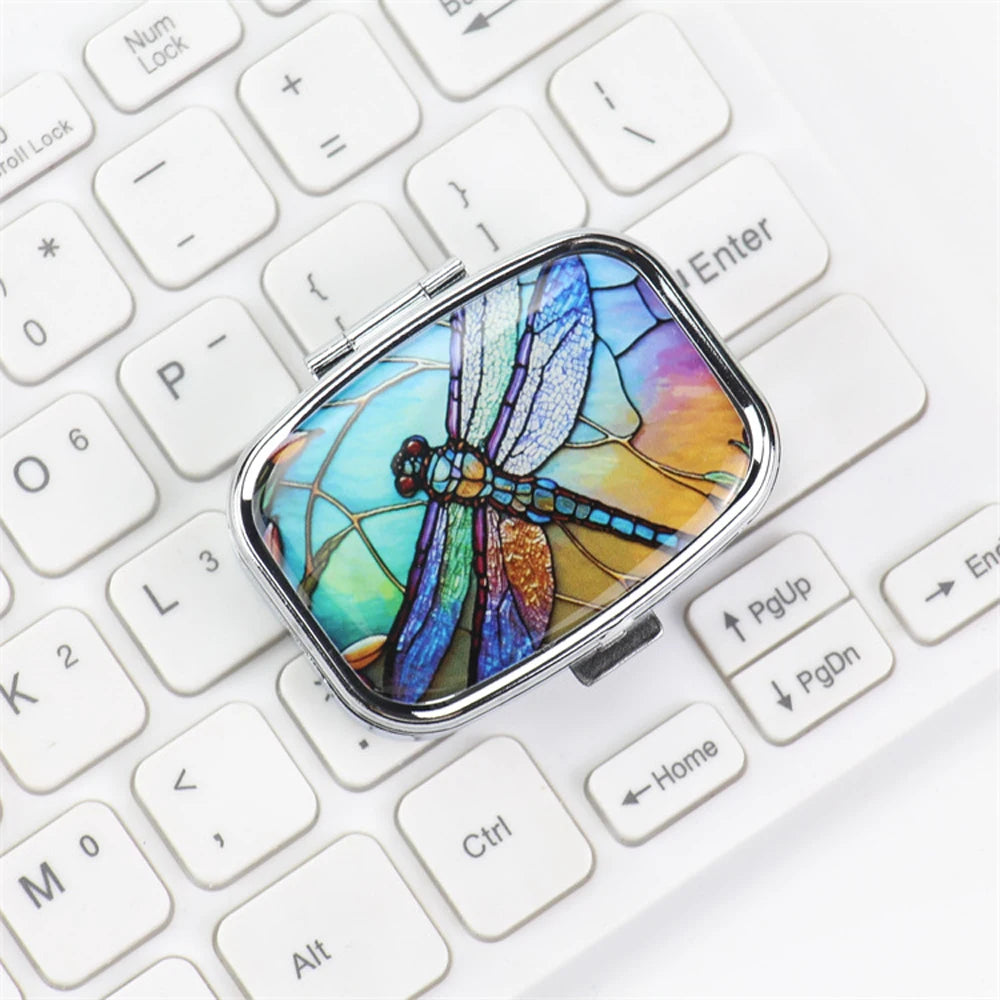 Travel Cases Lovely Coloured Medicine Metal Jewellery Organizers