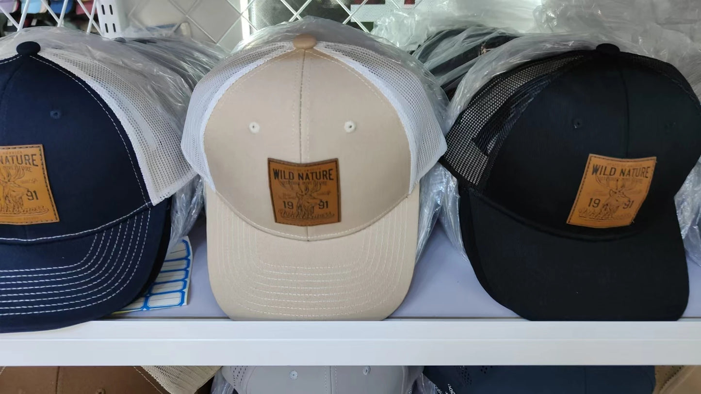 Summer Mesh Baseball Cap Women Men Letter Patch Snapback Hat Casual Breathable Unisex Street Hip Hop Trucker Caps