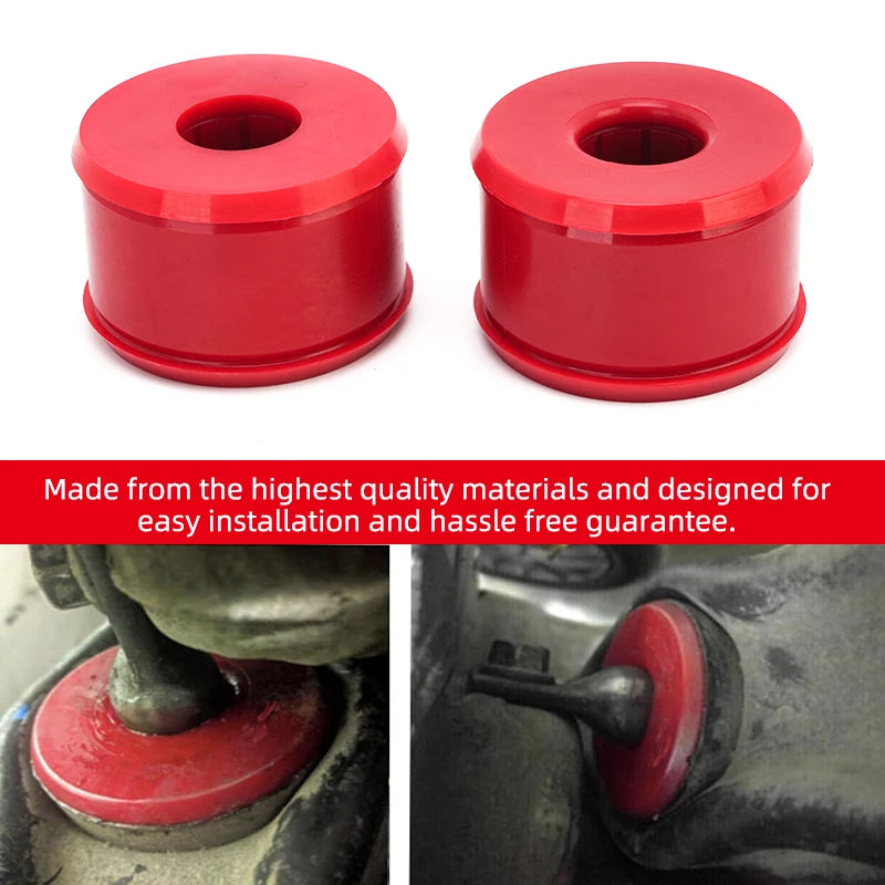 Rear Bushing Trailing Arm Bushings For Honda Civic 1988-2000 For Integra 1994-2001 Red Rubber