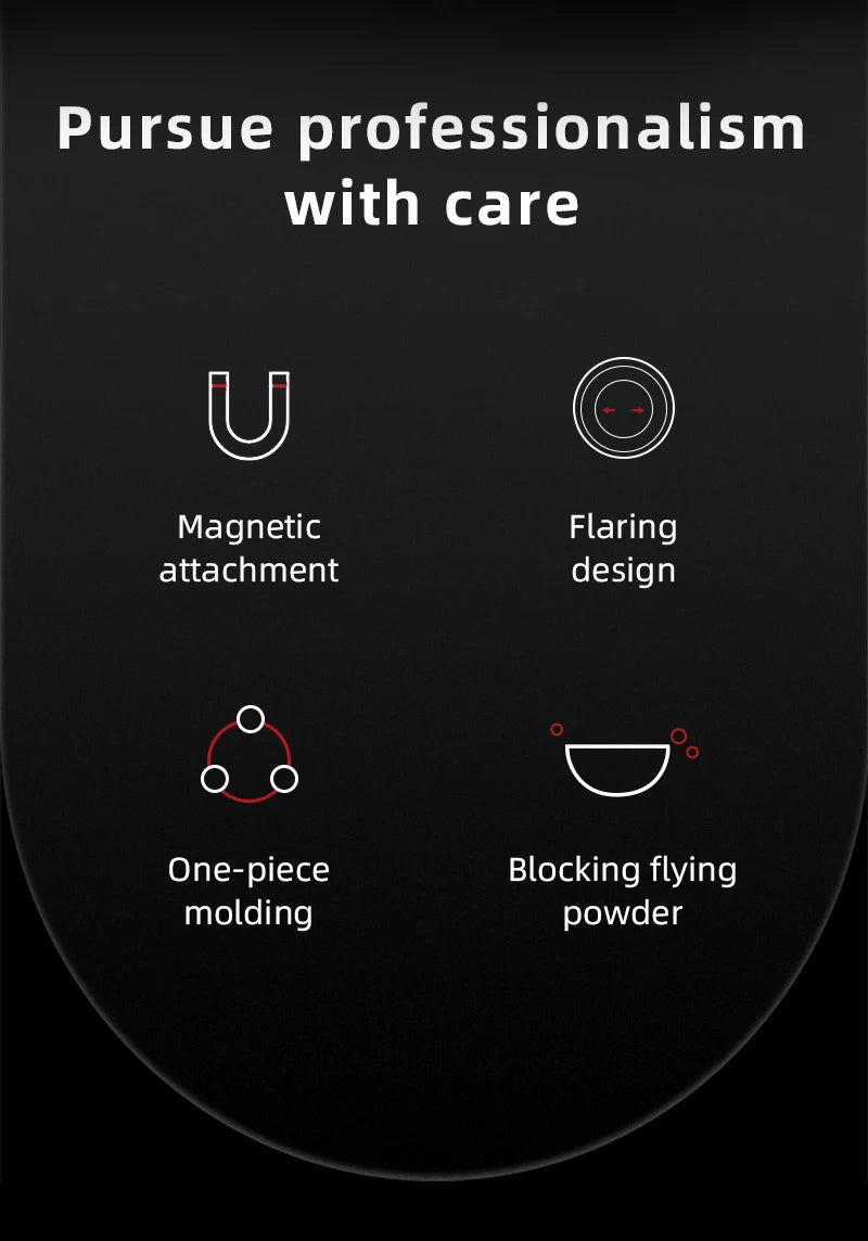 MHW-3BOMBER 58MM Magnetic Dosing Funnel with 10 Magnets Espresso Dosing Ring