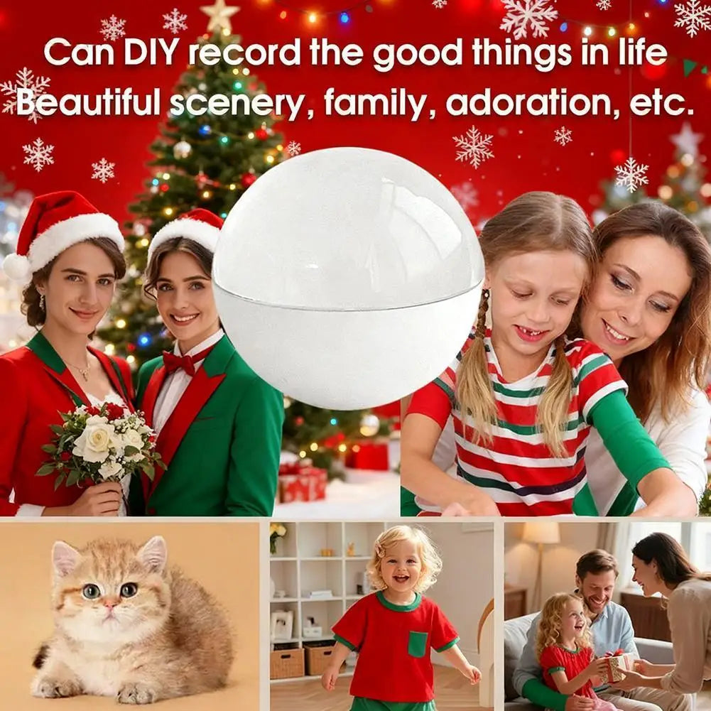 3D Crystal Ball Video Player Audio Video Display Electronic Ball