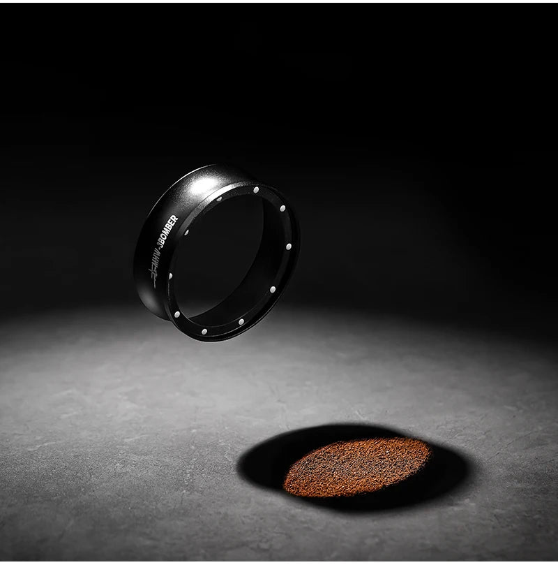 MHW-3BOMBER 58MM Magnetic Dosing Funnel with 10 Magnets Espresso Dosing Ring