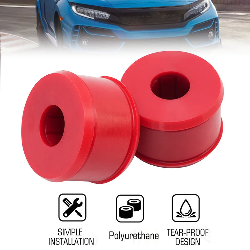 Rear Bushing Trailing Arm Bushings For Honda Civic 1988-2000 For Integra 1994-2001 Red Rubber