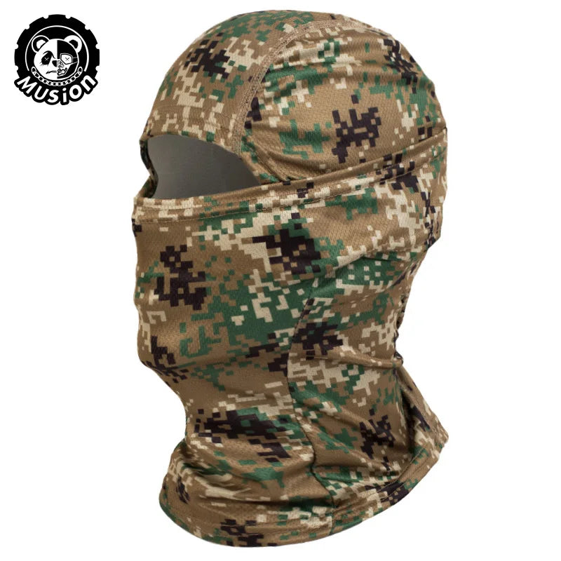 Motorcycle Balaclava Fashion Print Sun Protection Full Face Mask