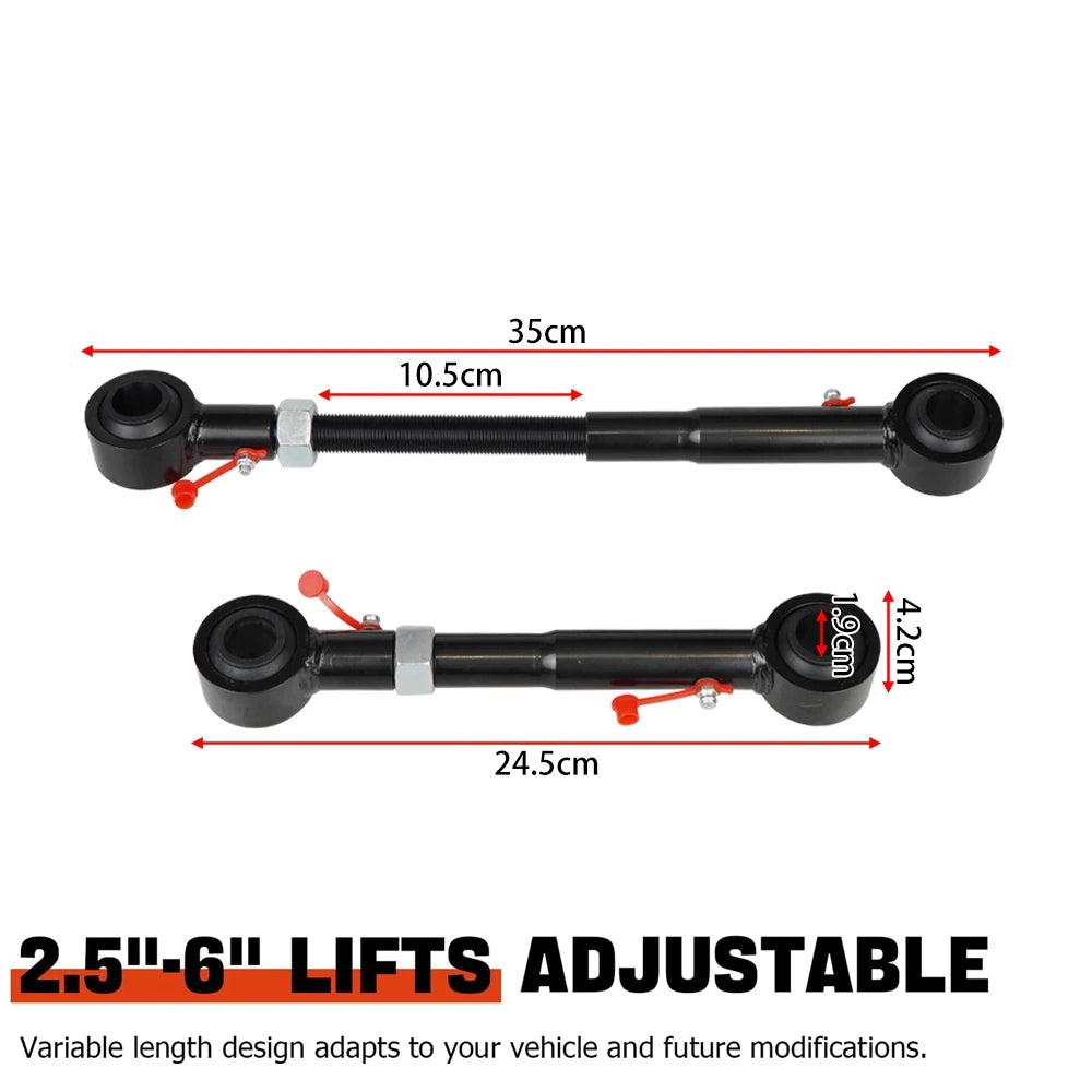 Sway Bar for Wrangler 1998-2006 TJ Cherokee 1984-2001 XJ With 2.5" - 6" Lifts