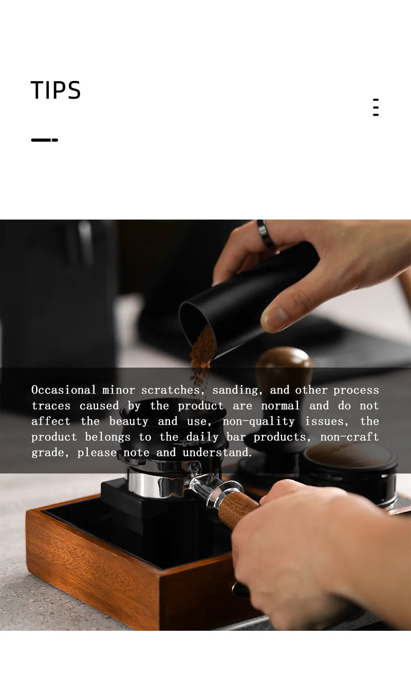 MHW-3BOMBER 58MM Magnetic Dosing Funnel with 10 Magnets Espresso Dosing Ring