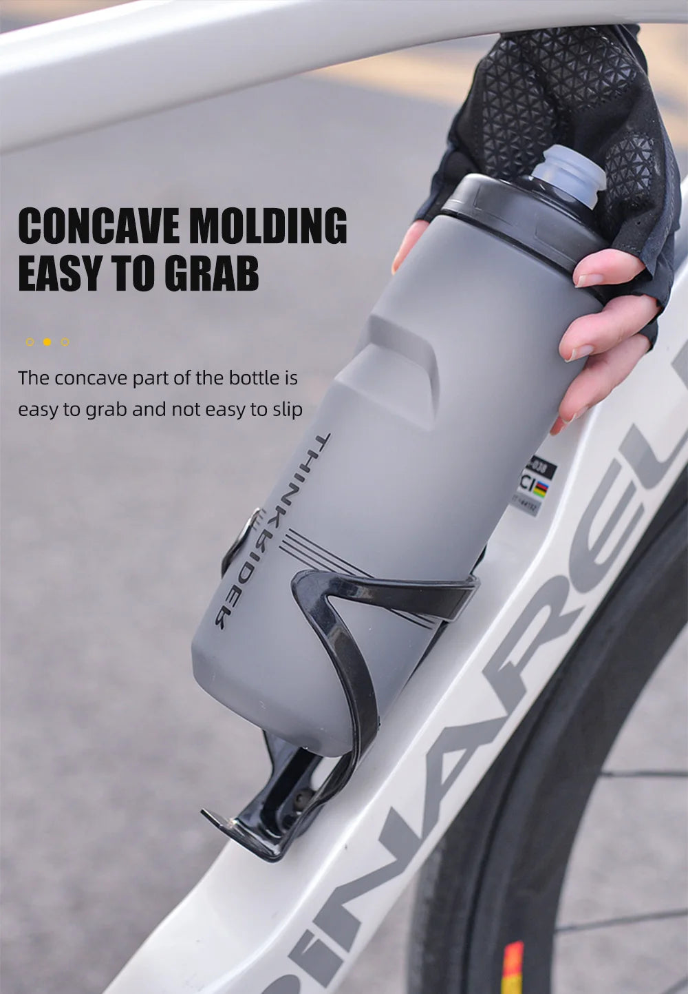 ThinkRider 620ml/750ml Bicycle Bottle MTB Road Bike Water Bottle