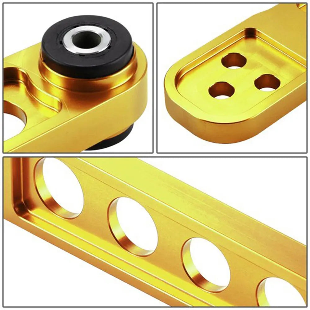 LOWER CONTROL ARMS LCA with REAR LOWER TIE BAR WITH Rear SUBFRAME BRACE FIT For Honda Civic Si 01-05 ES EM EP3 Aluminum