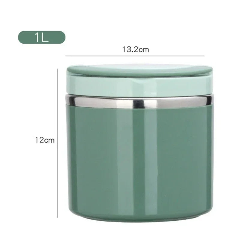 Thermos Container 630/1000ml Food Thermal Jar Insulated Soup Cup Thermos