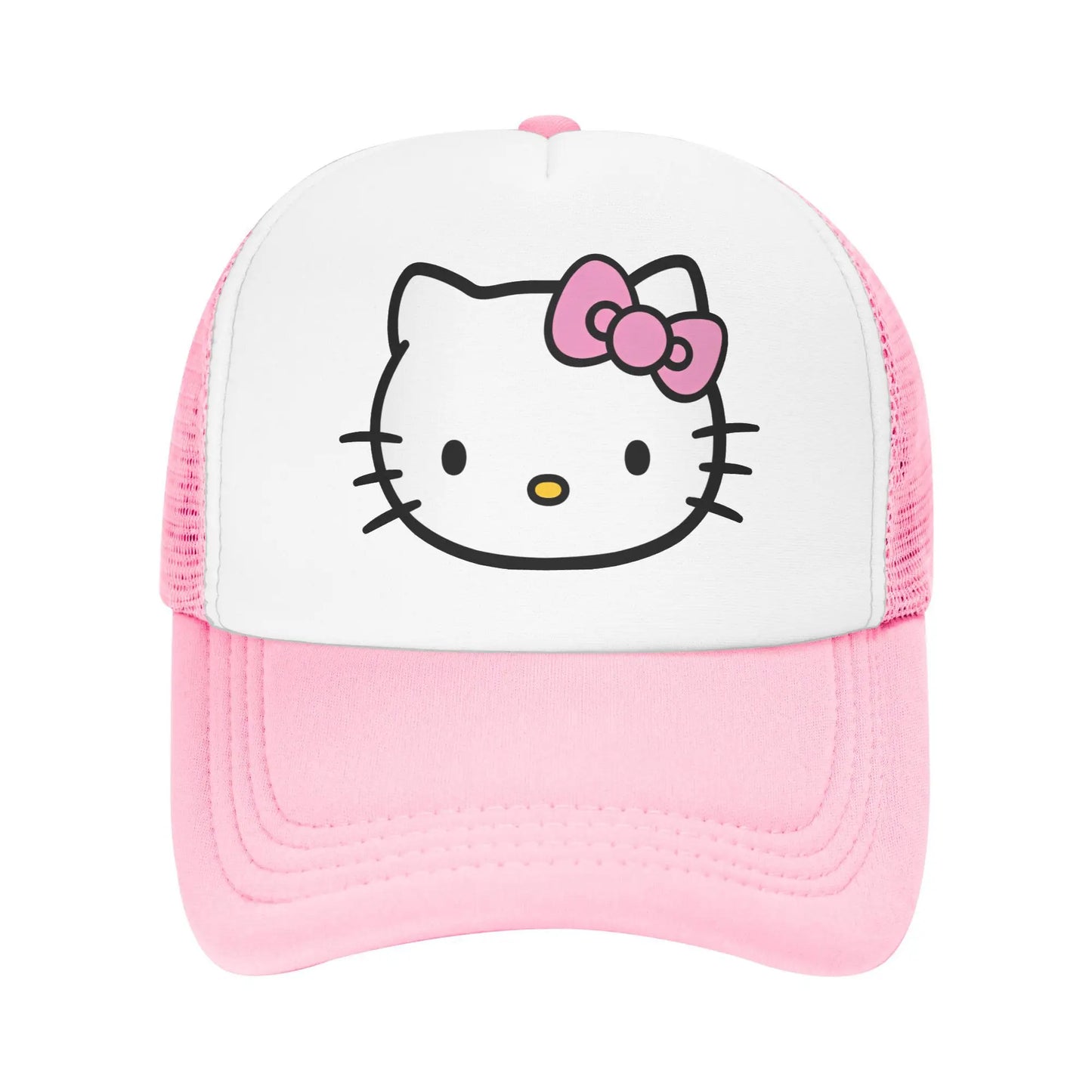 Pink Hello Kitty Trucker Cap Men Women