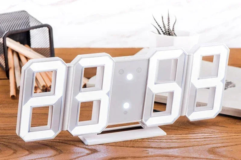 Electronic Digital Wall Clock Living Room Bedroom Decoration Decor Watches