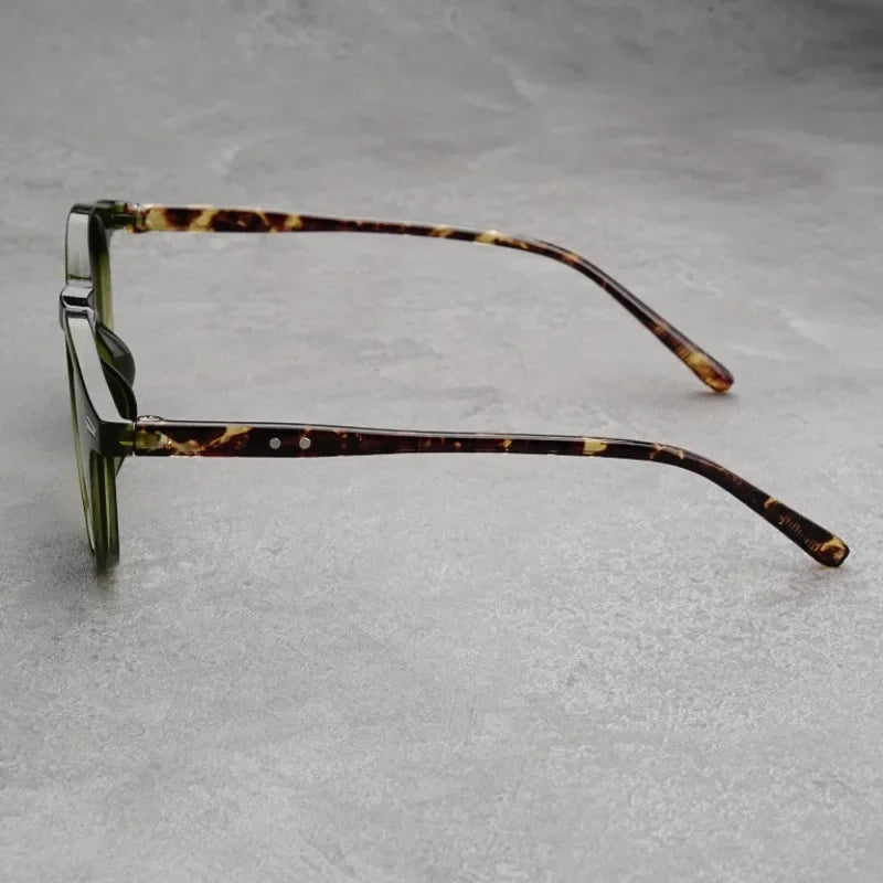 Unisex Casual Sunglasses Round Frame UV Resistant Polarized
