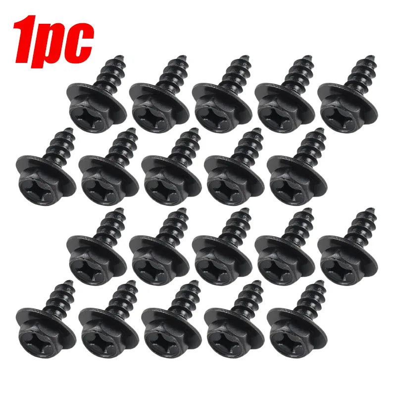 Universal Car Bumper Fender Fastener Hex Head Self Tapping Screws Car Fender Splash Guards