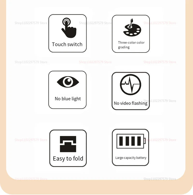 Best selling Desk lamp student special dormitory desk eye protection lamp homework writing lamp study lamp cute clock bedside lamp charging