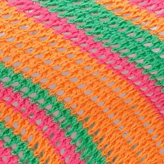 Backless Tank Top Summer Sleeveless Striped Vest Top Asymmetrical Color Lump Halter Crop Top Women