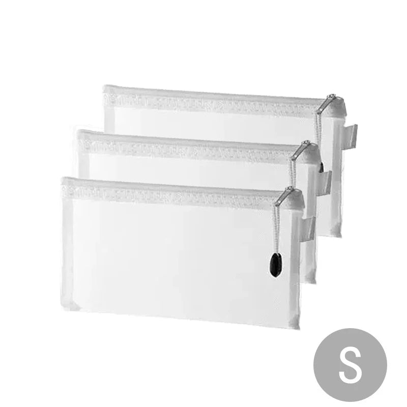 Mesh Zipper File Bag Toy Storage Bag