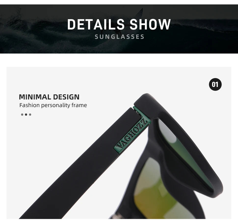 Sunglasses Unisex Sun Glasses Fishing Eyewear UV400 Polarized
