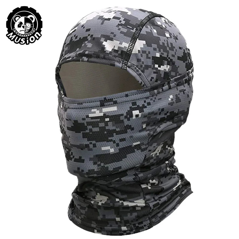 Motorcycle Balaclava Fashion Print Sun Protection Full Face Mask