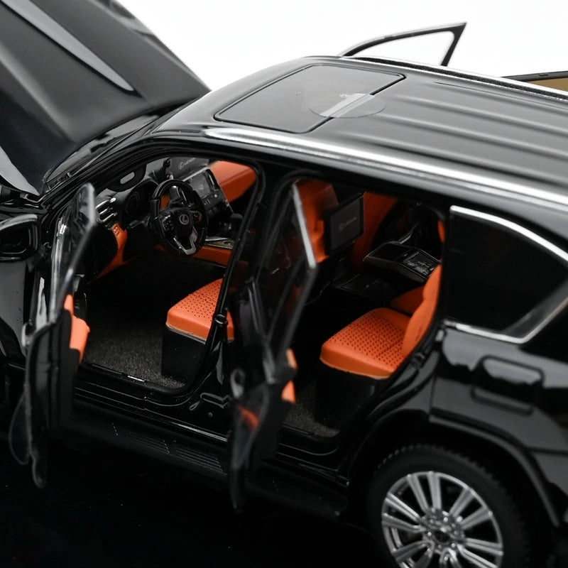 Lexus Lx600 Suv 1:43 Scale Die-Cast Model Full-Open Alloy Miniature Car