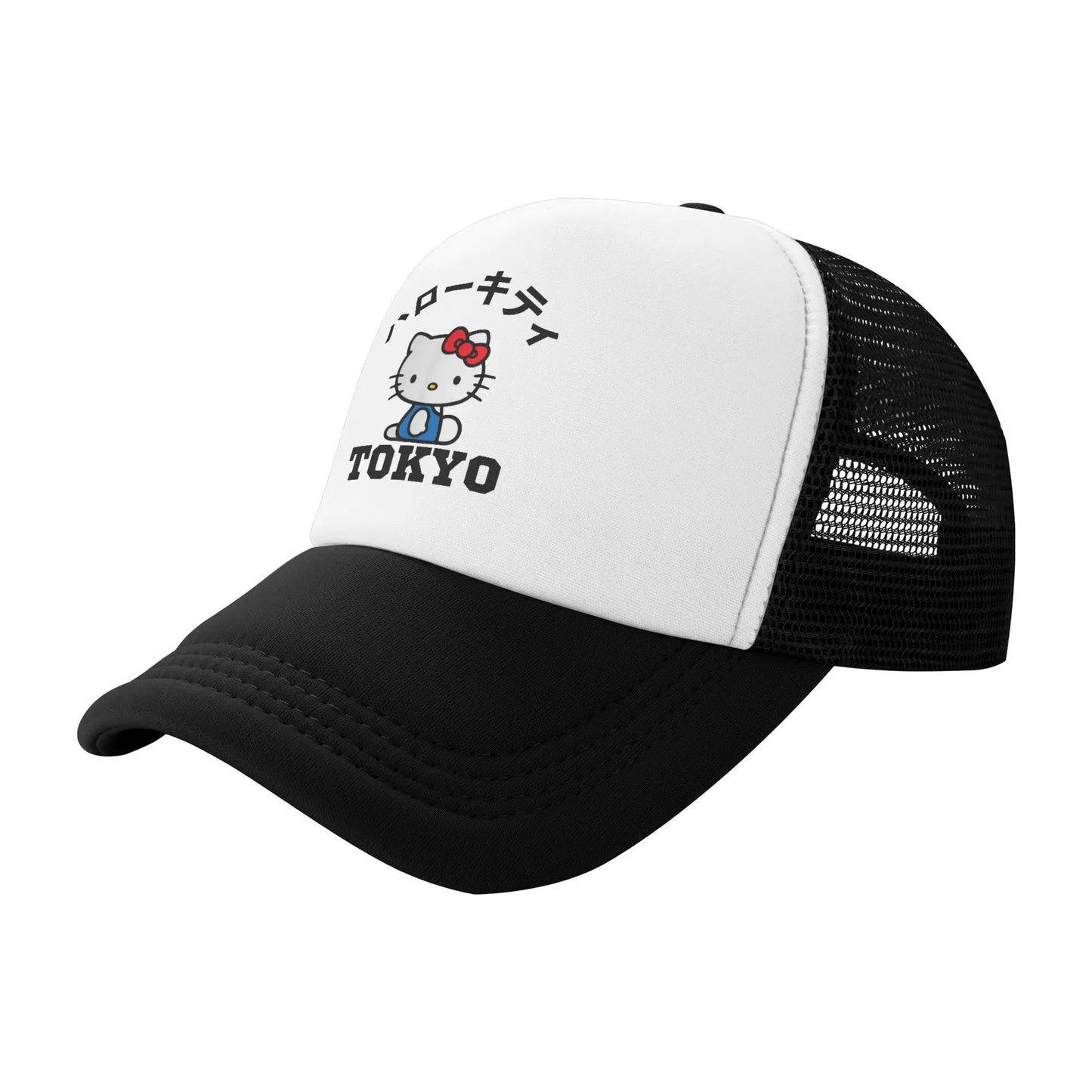 Pink Hello Kitty Trucker Cap Men Women