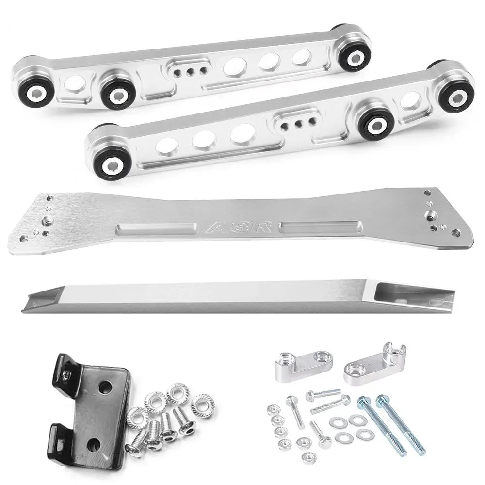 Rear Subframe Lower Control Arms LCA + Lower Tie Bra EG FOR Honda Civic 1992-1995