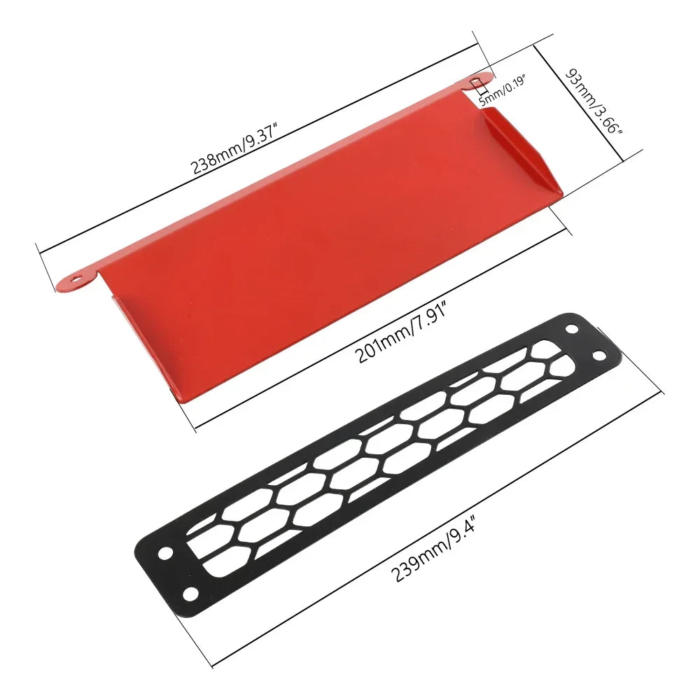 QT RED Good strength and styling Dynamic Air Intake Scoop Kit For VW Golf MK7/MK7.5 R 2012-2018
