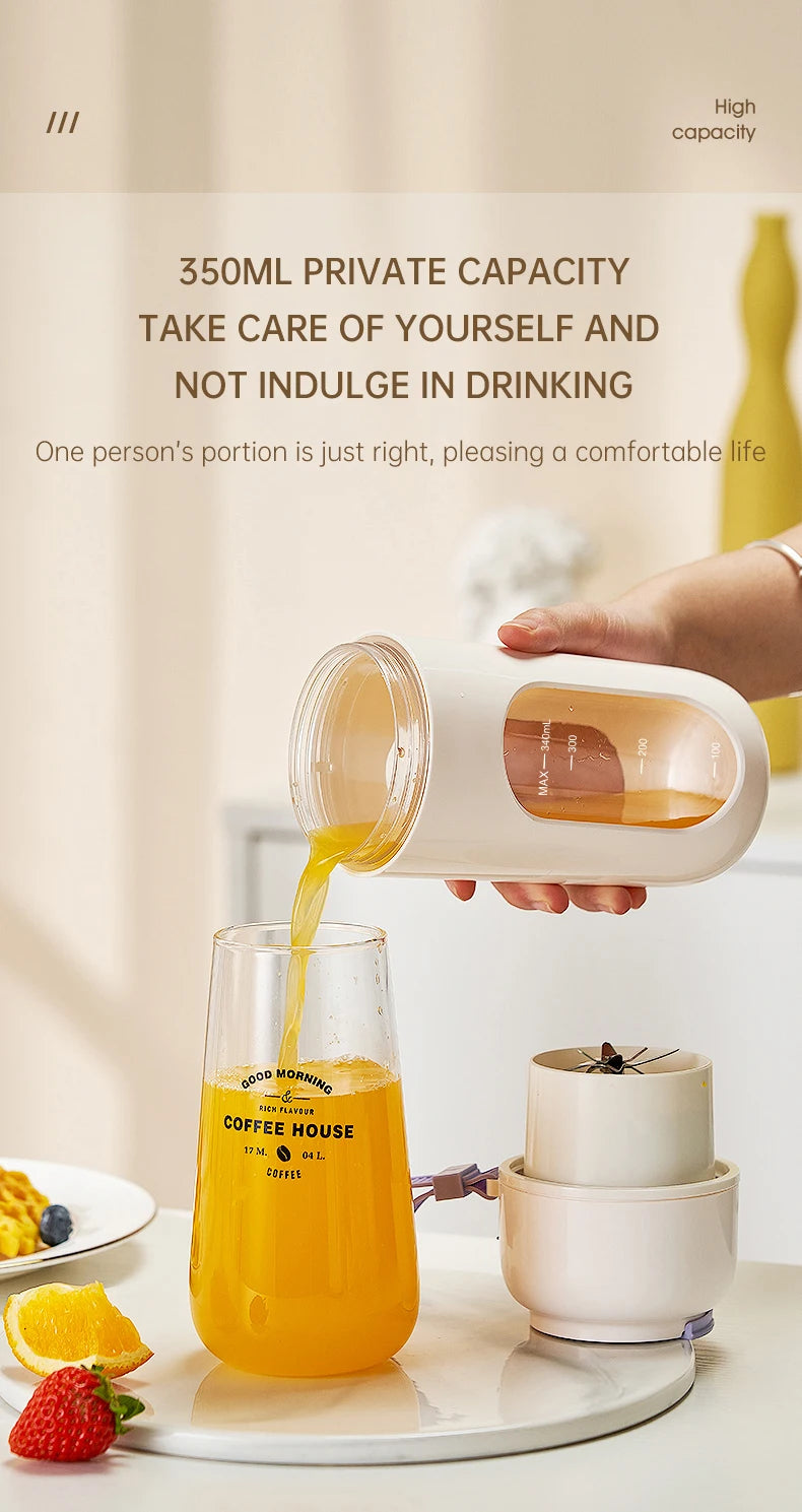 Portable Electric Juicer Cup for Smoothies