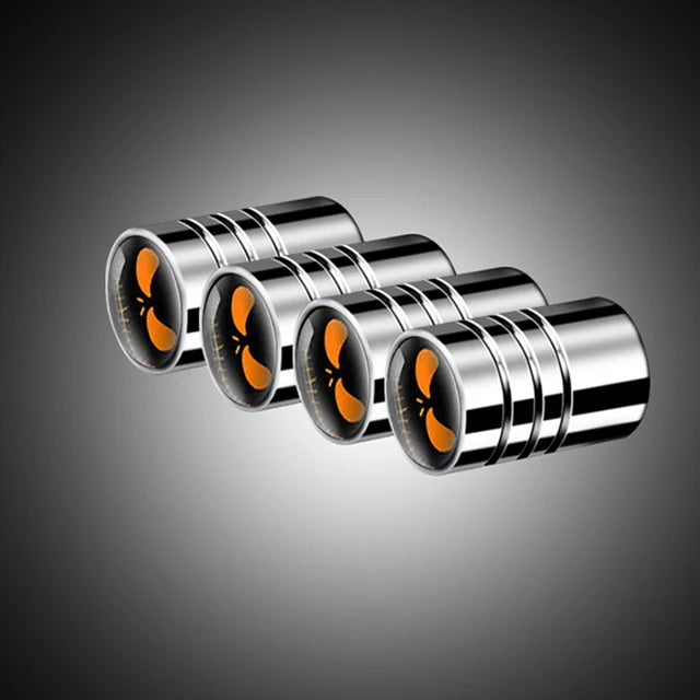 Car Tyre Valve Cap 4Pcs/Set New Universal Car Bicycle Motorbike Car Tire Valve Cap Wheel Dust Covers