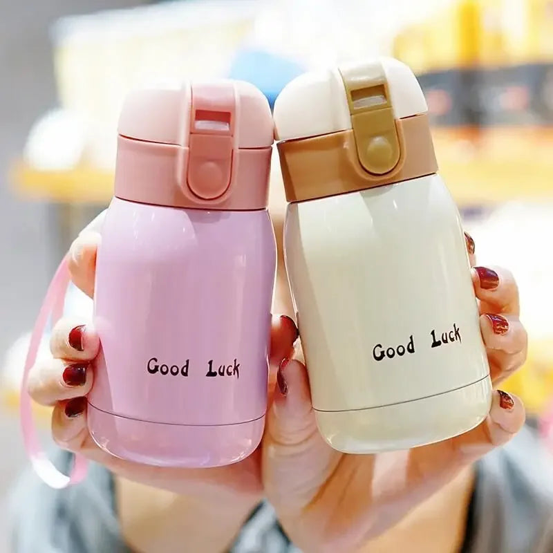 Mini Thermos Cup 200ml/360ml Pocket Cup Stainless Steel Thermal Coffee Mug Vacuum Flask