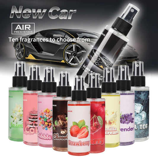 Car Flavouring Car Air Fresheners Perfume strawberry/Ice Flavour Long-Lasting Auto Aromatherapy Car Interior Deodorant Supplies