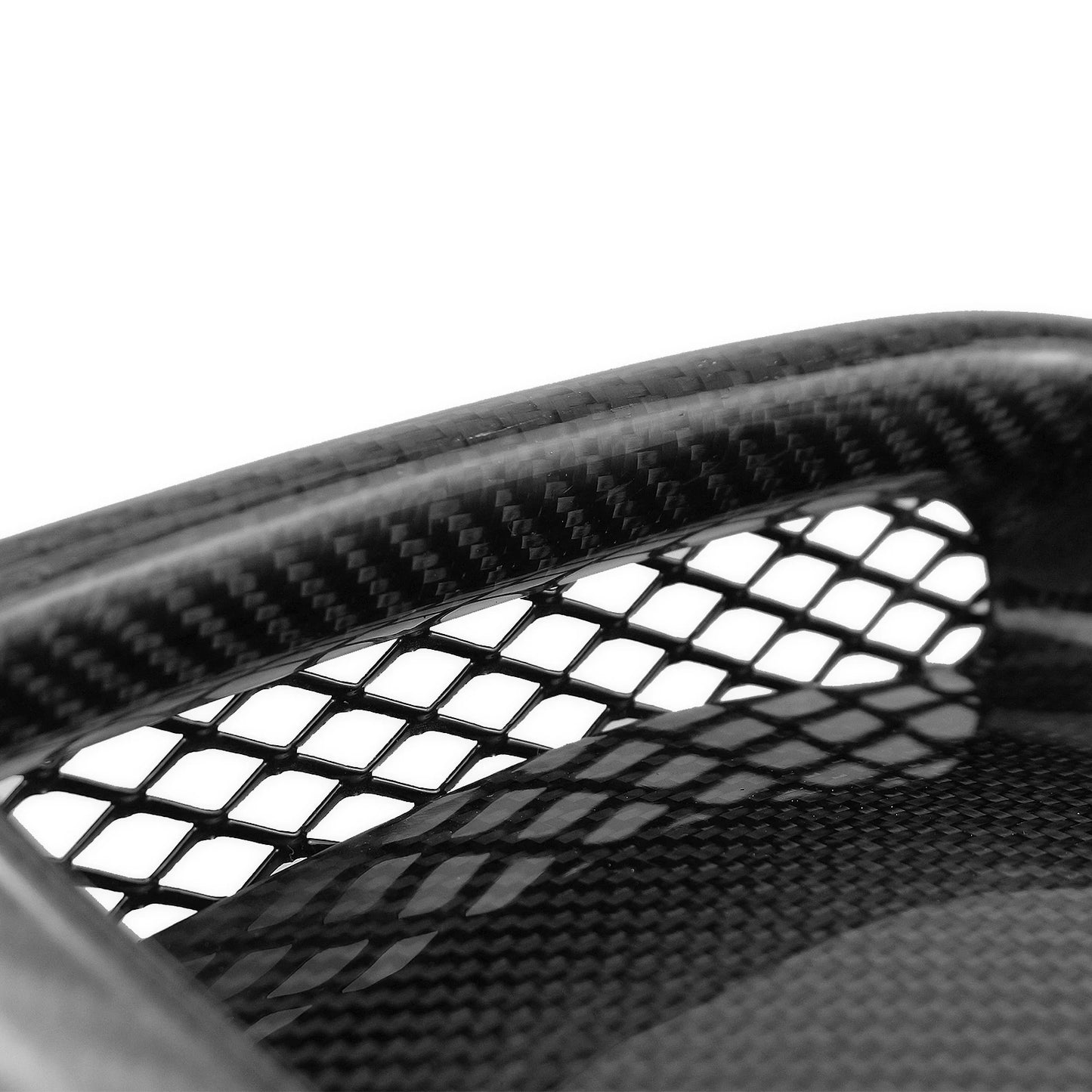 Qatar WRX Front Bumper Side Air Vent Trim Genuine Carbon Fibre Engine Outlet Intake Cover For 2008-2014 Subaru STI WRX GRB Wagon 10th