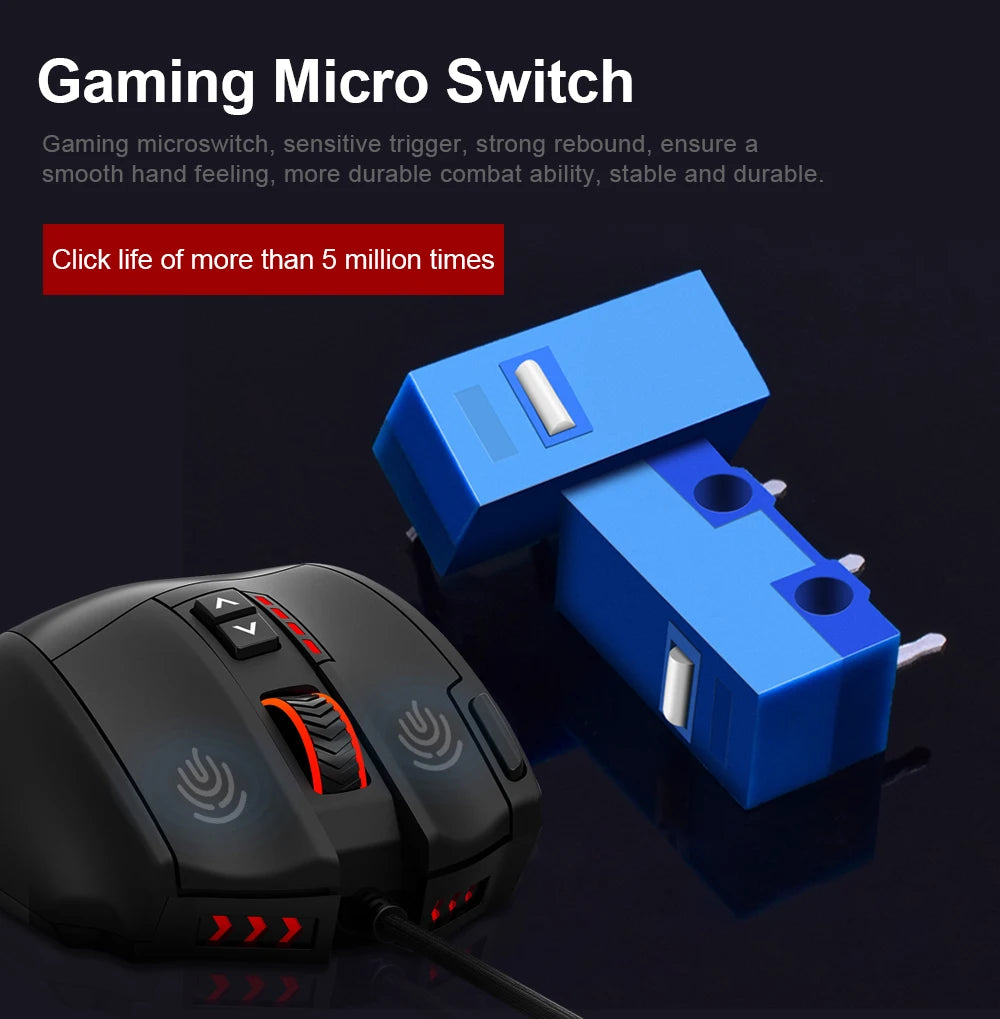 Mouse E-YOOSO X-39 USB Wired RGB Gaming Mouse 16400 DPI PAW3327 19 Buttons Programmable Game Optical Mice for Computer PC Laptop