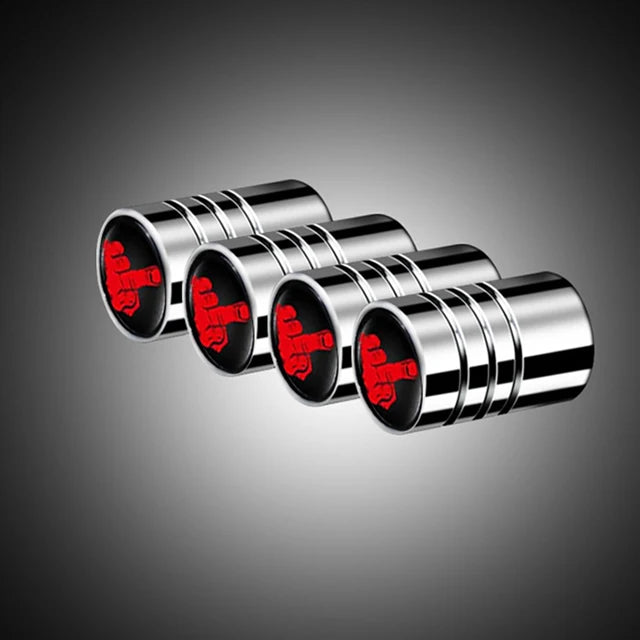 Car Tyre Valve Cap 4Pcs/Set New Universal Car Bicycle Motorbike Car Tire Valve Cap Wheel Dust Covers
