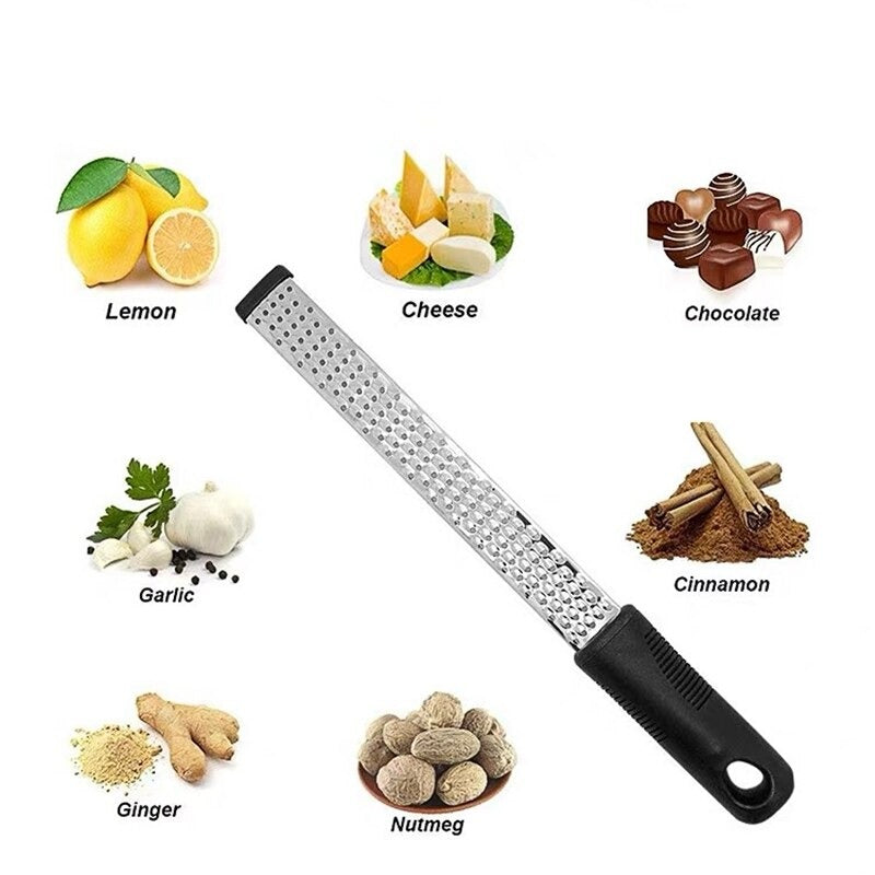 Multifunction Cheese Grater Hand-held Stainless Steel Slicer Lemon Grater Chocolate Chopper Vegetable Grater Kitchen Gadgets