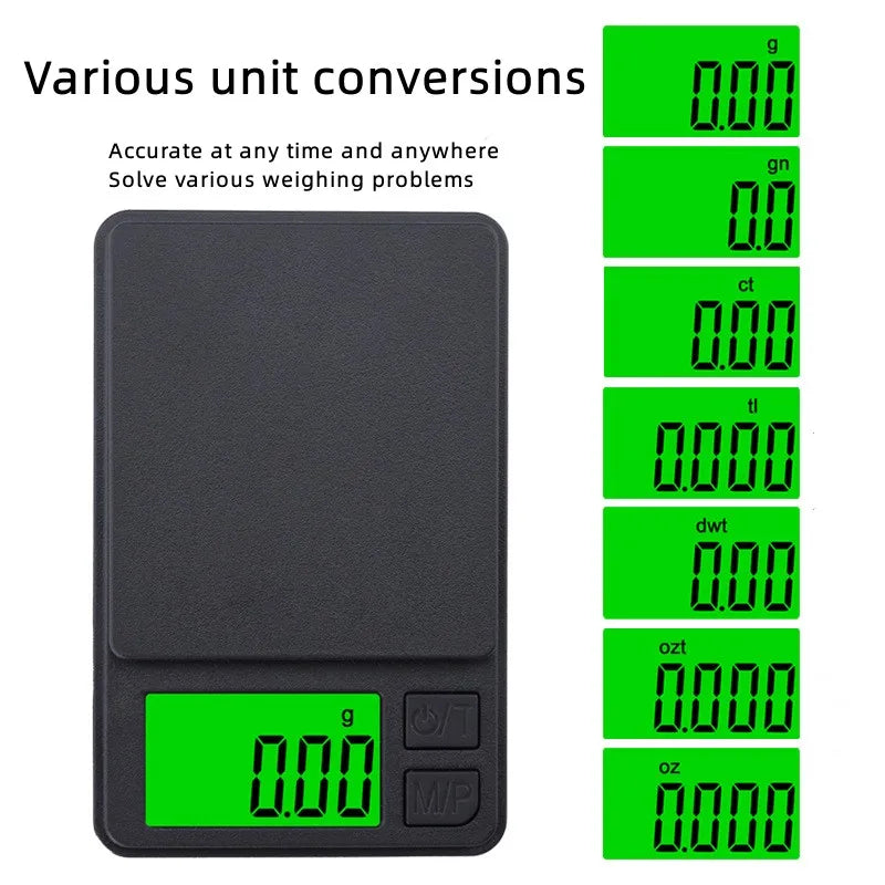 Mini Digital Scale 100/500/1kg 0.01g