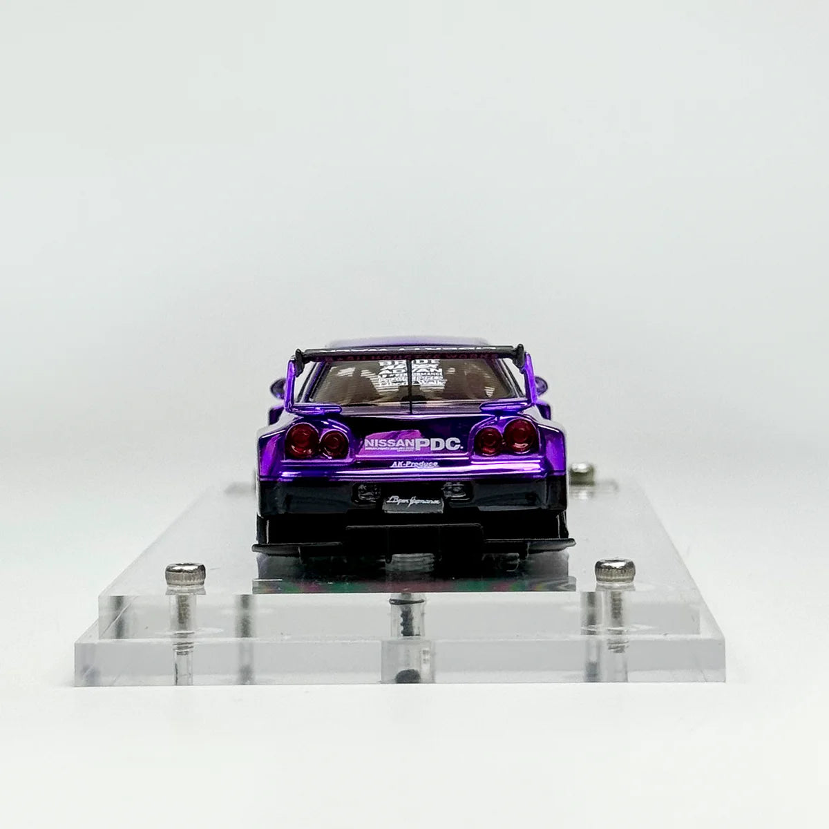 1/64 Skyline Gtr Er34 LBWK Purple Diecast