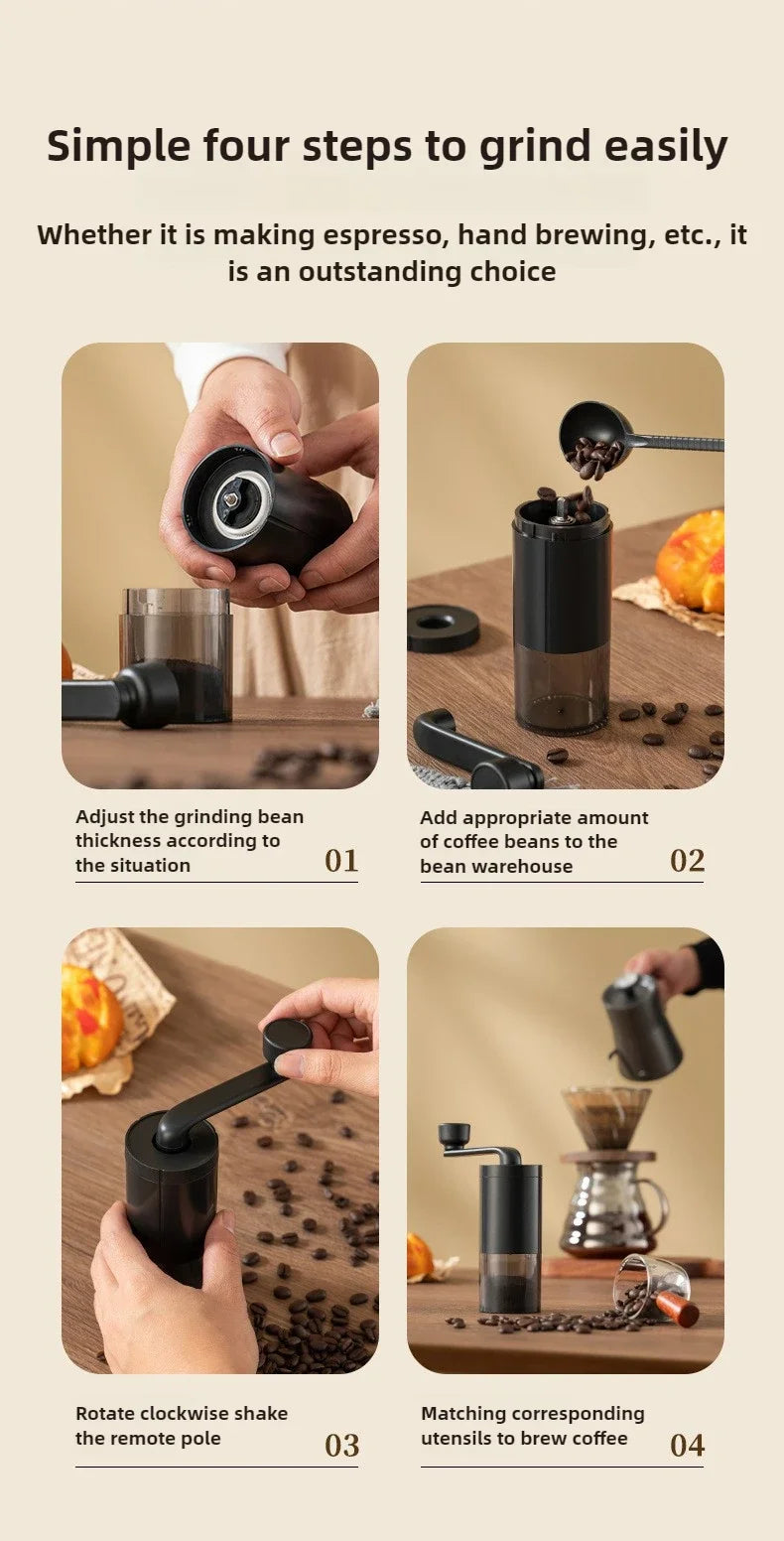 2025 New Hand Cranked Coffee Grinder