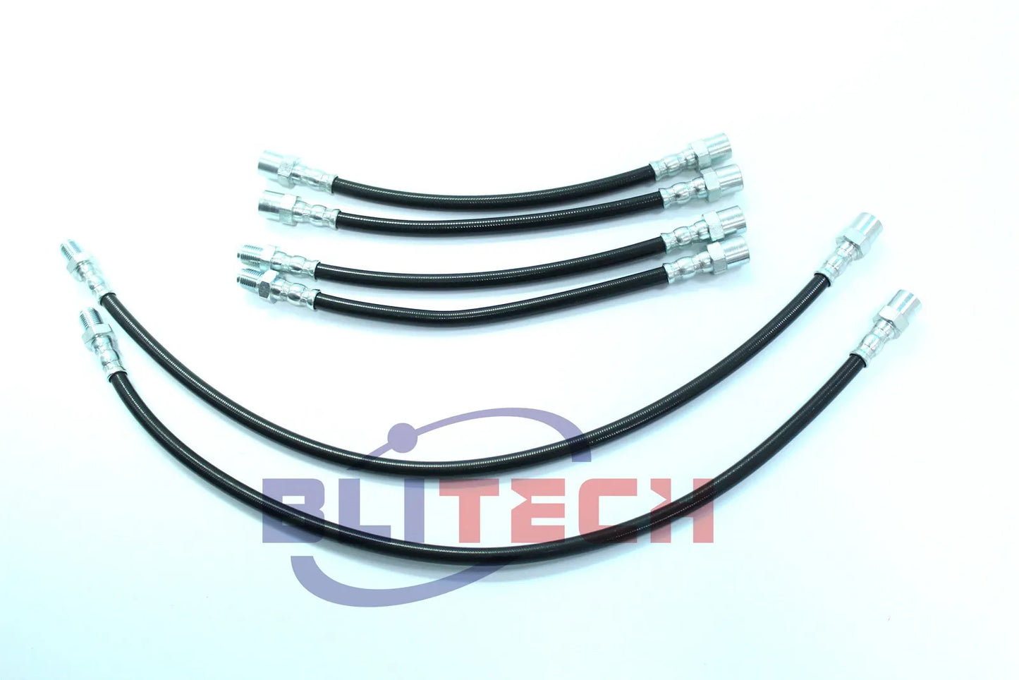 Stainless Front+Rear Racing Steel Brake Line Kit Cables For BMW E36 E34 E32 Red Blue Silver Black