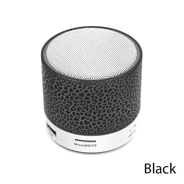 Universal Mini Bluetooth Speaker Wireless Speaker Colorful LED TF Card USB Subwoofer Portable MP3 Music Sound Column For Phones