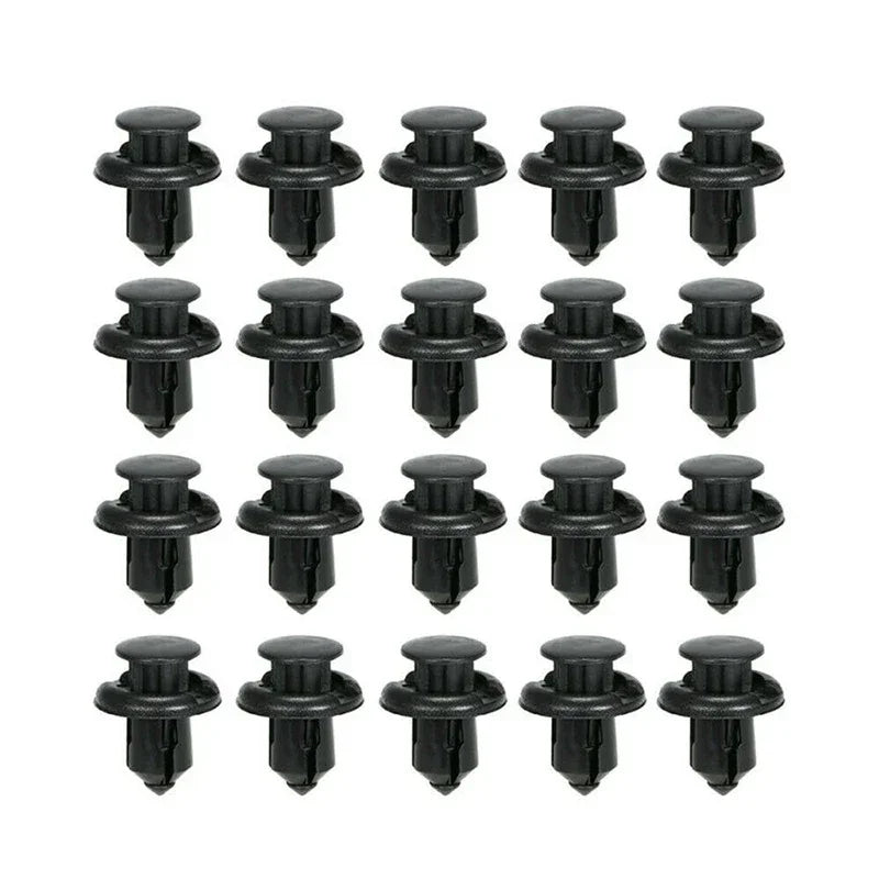 190-Piece Car Trim Fasteners Set – 6 Sizes ABS Plastic Push Rivets for Door Panels, Bumpers & Interior