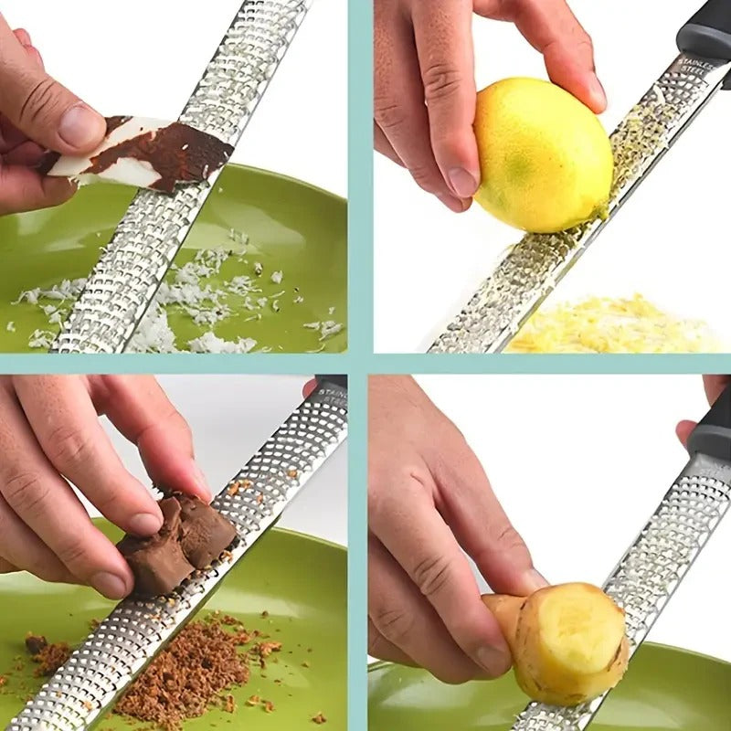 Multifunction Cheese Grater Hand-held Stainless Steel Slicer Lemon Grater Chocolate Chopper Vegetable Grater Kitchen Gadgets