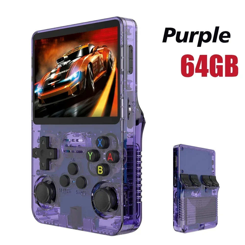 BOYHOM NEW R36S Retro Video Game Console Linux System 3.5 Inch IPS Screen