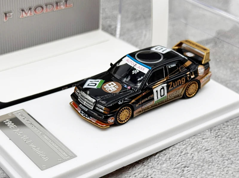 LMLF Diecast 1:64 Scale 190E EVO2.5 Alloy Car Model Camel Cup Painting Simulation Collection Souvenir Decoration Gift Display