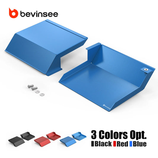 QT BEVINSEE Aluminum Air Intake Scoops For BMW 3 Series E92 323i 325i 328i 330i 335i 335d 2010-2013, Not for M3