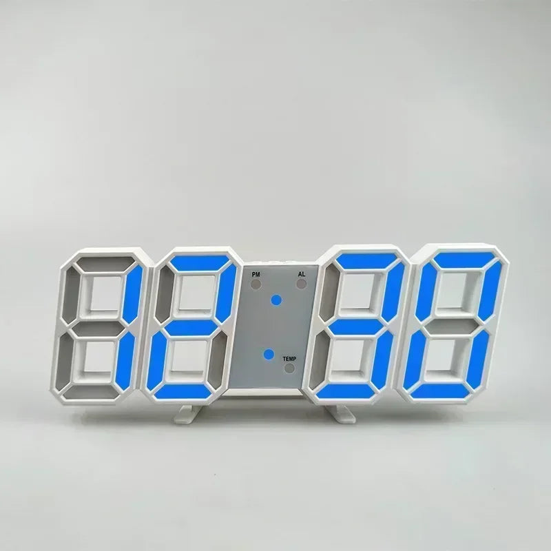 Electronic Digital Wall Clock Living Room Bedroom Decoration Decor Watches