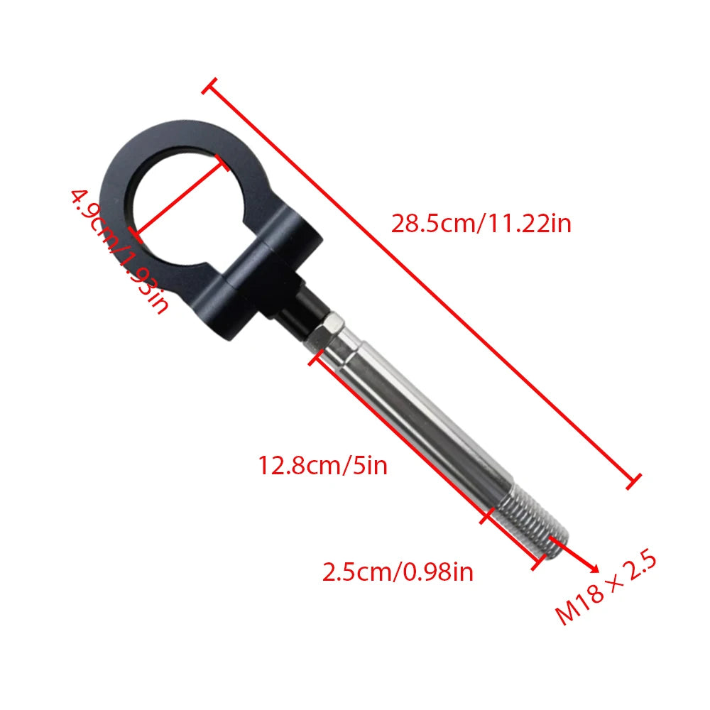 Front bumper car trailer hook Durable and secure connection Tow Hook Compatible with Chevrolet Camaro 6th Generation 2016-